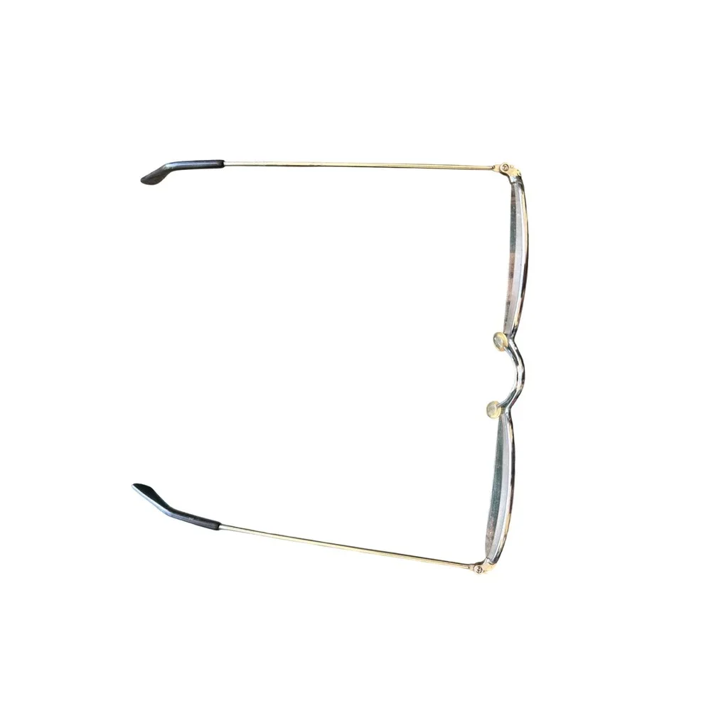 Vintage Antique Silver Wire Frame Oval Spectacles Glasses 2427